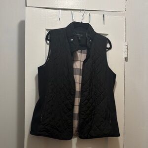 41 Hawthorn Black Quilted Vest